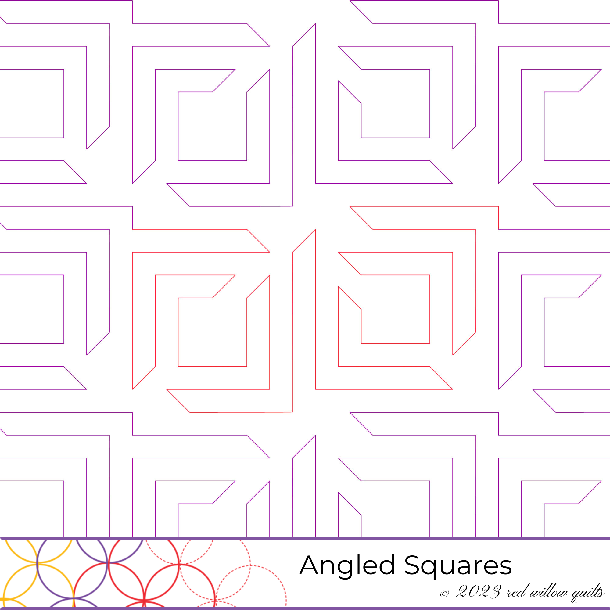 Angled Squares pantograph