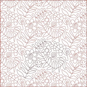 Fun Flowers pantograph